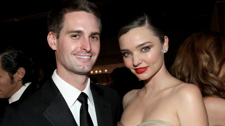 Miranda Kerr and Evan Spiegel