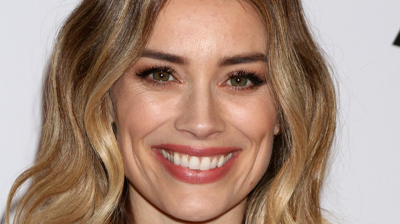 Arielle Vandenberg smiling for a picture