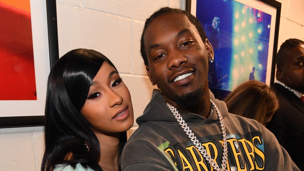 rapper Cardi B and husband Offset 