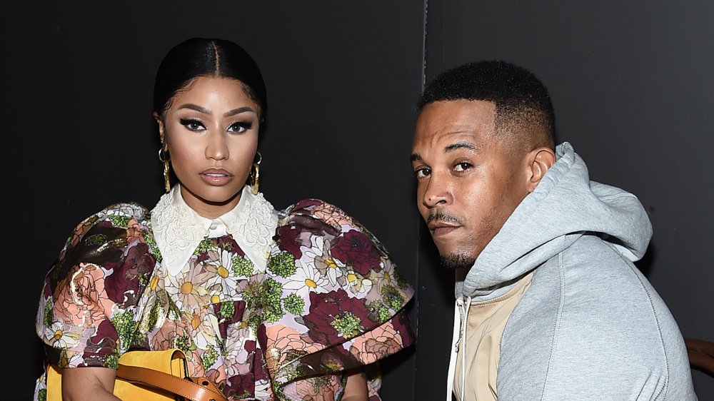 rapper Nicki Minaj and husband Kenneth Petty 