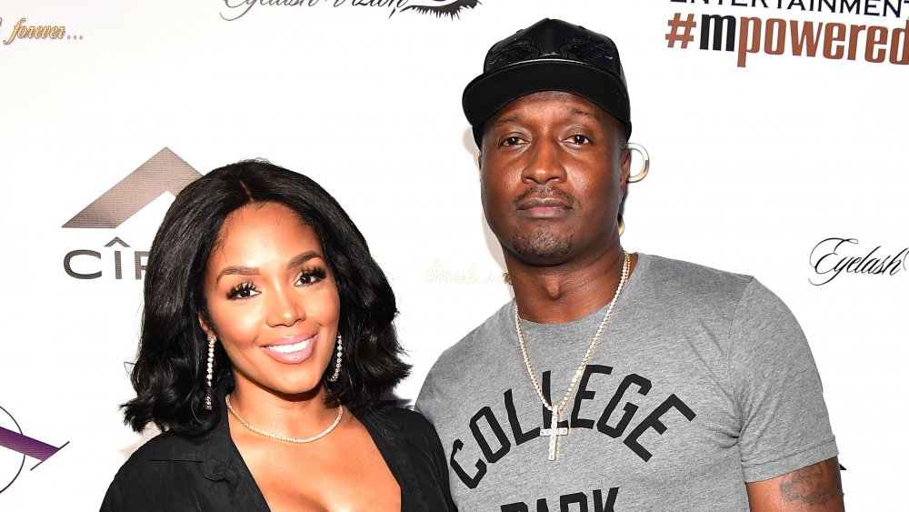 rapper Rasheeda and husband Kirk Frost 