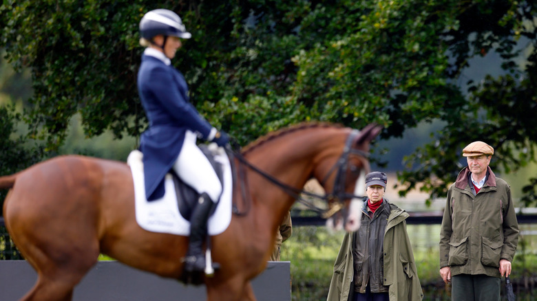 Zara Tindall on horseback 