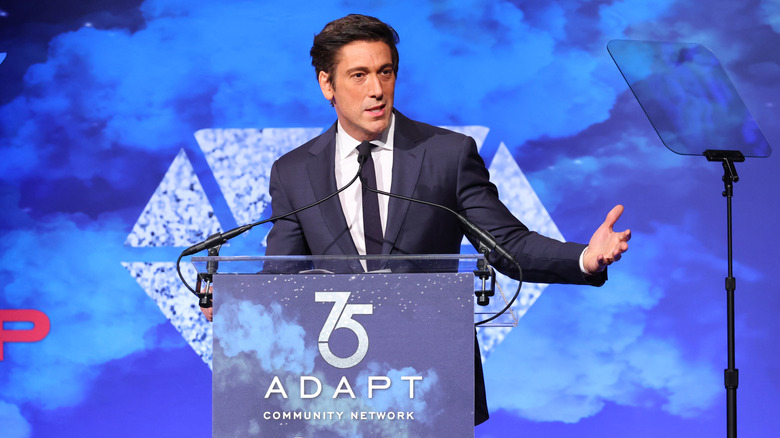 David Muir during the 2022 ADAPT Leadership Awards