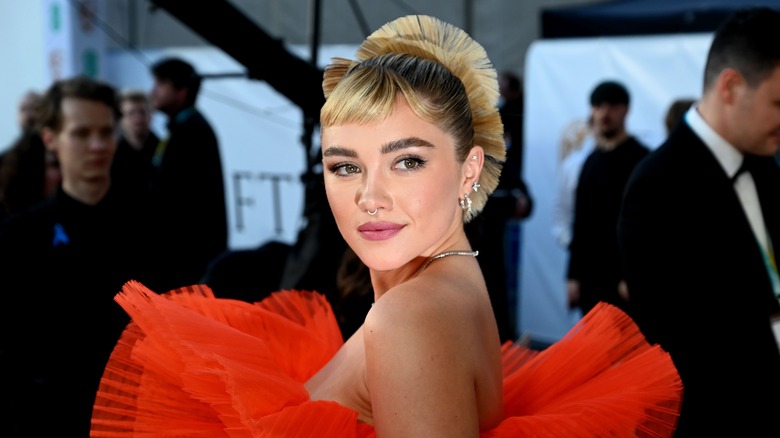 Florence Pugh smiling