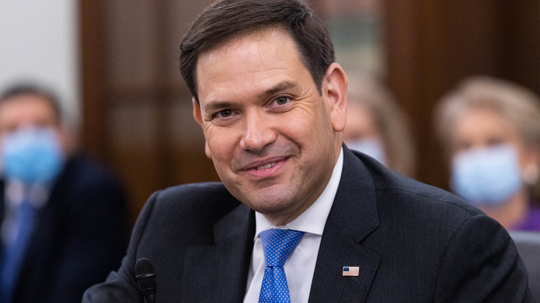 Marco Rubio smiling