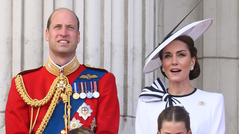 Kate Middleton and Prince William at Trooping The Color