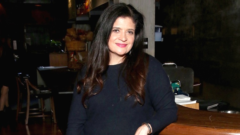 Alex Guarnaschelli at event for restaurant Butter in 2016