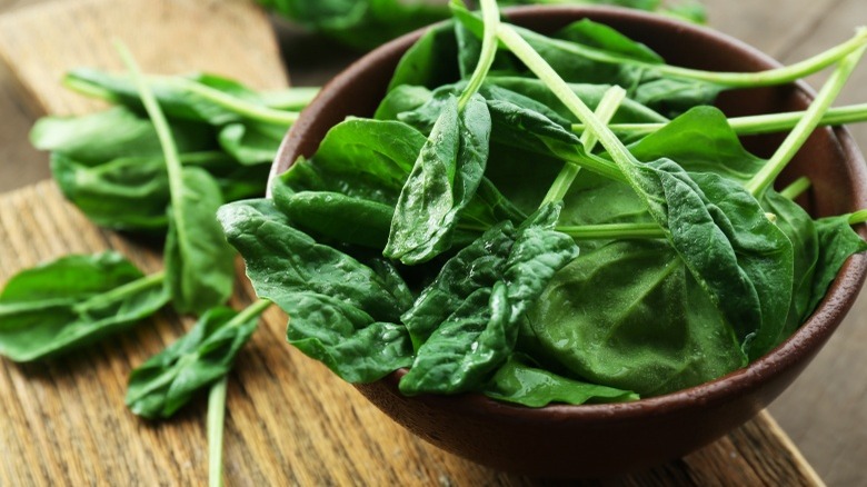 spinach healing foods