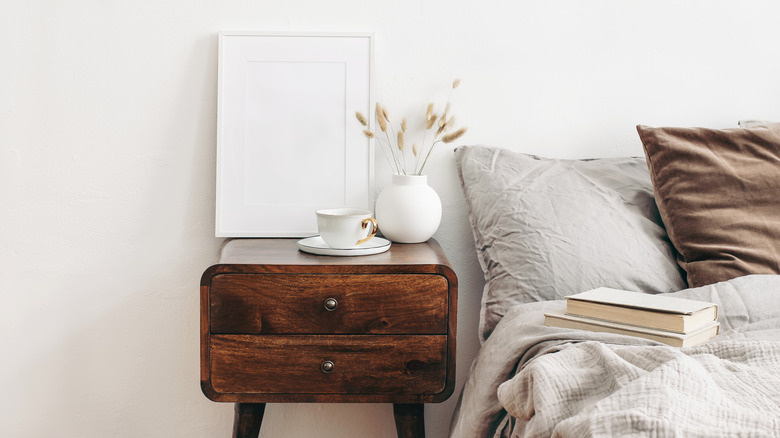 minimalist nightstand