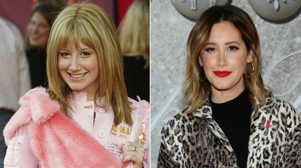 Ashley Tisdale, then and now