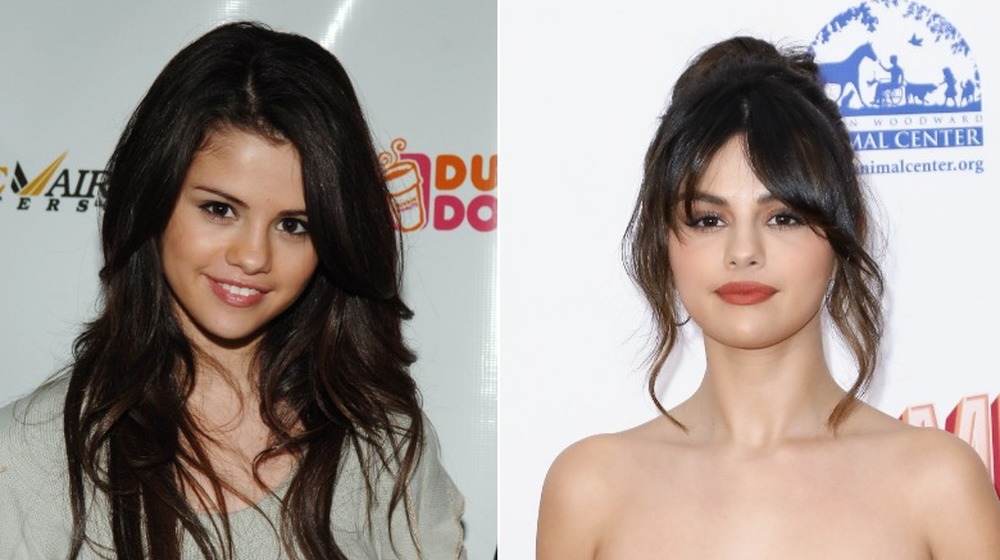 Selena Gomez, then and now