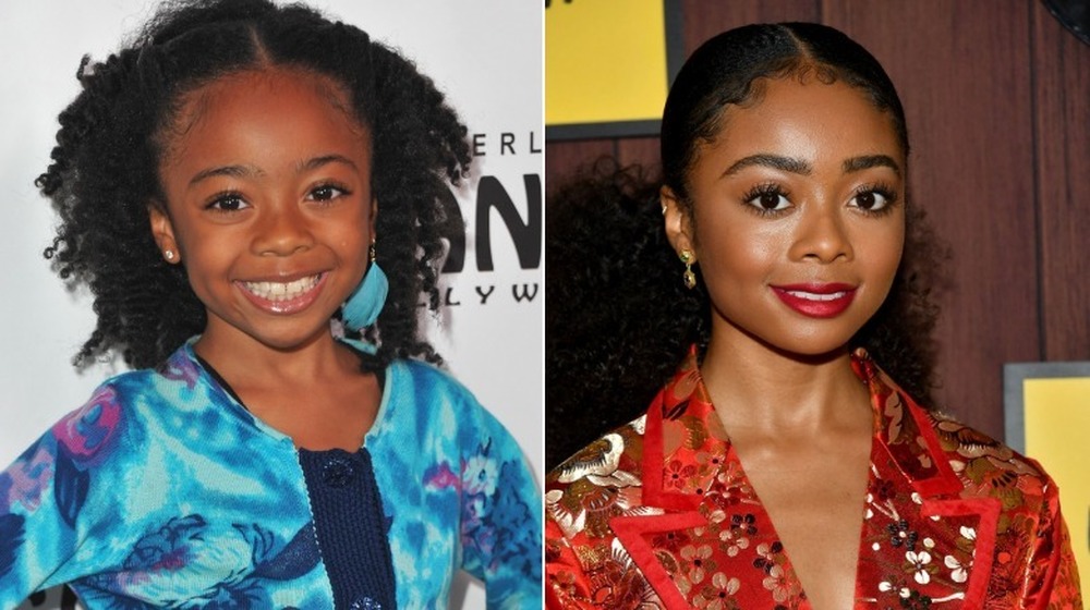 Skai Jackson, then and now