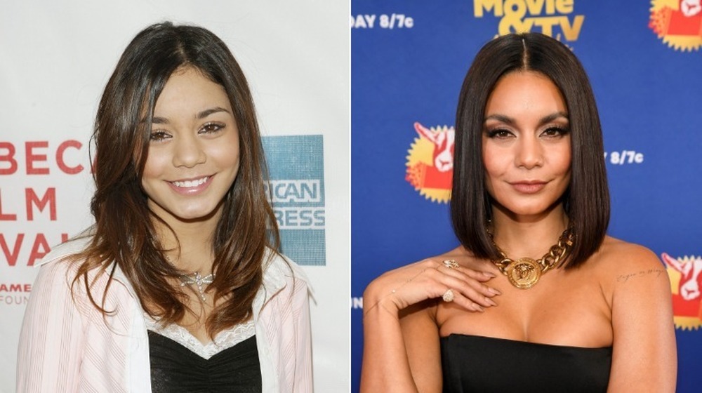 Vanessa Hudgens, then and now