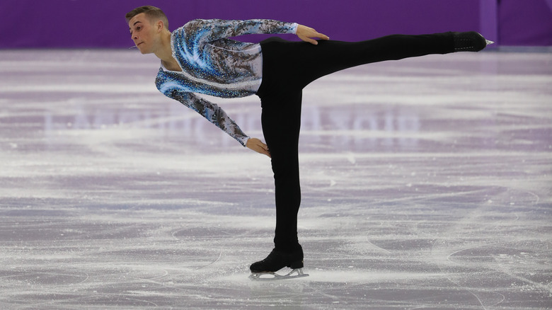 Adam Rippon at the 2018 Olympics