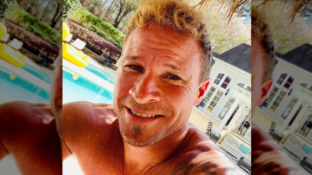 former pop star Brian Littrell, who lives a lavish life