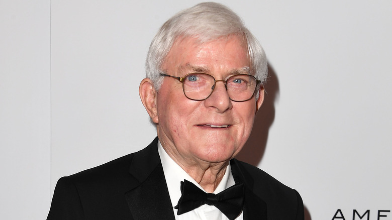 Phil Donahue smiling