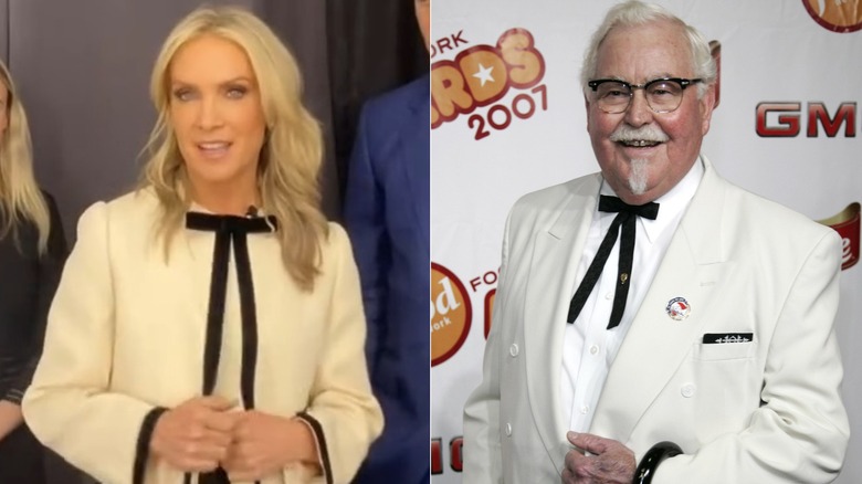 Dana Perino and Colonel Sanders