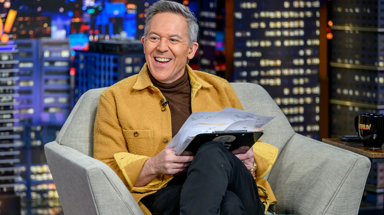 Greg Gutfeld laughing