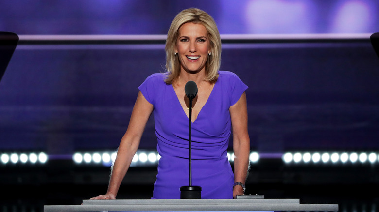 Laura Ingraham giving a  speech