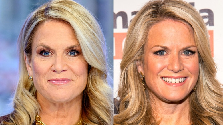 Martha MacCallum smiling at different ages