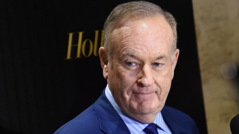 Bill O'Reilly posing on red carpet