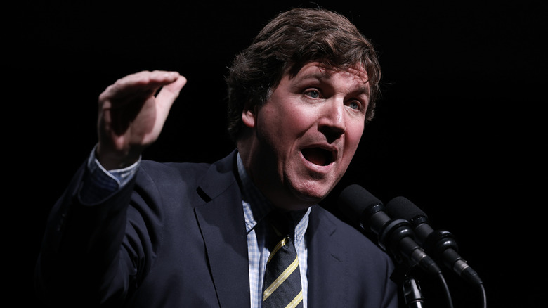 Tucker Carlson speaking