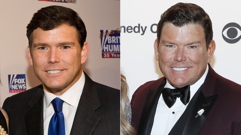 Bret Baier, younger and present day