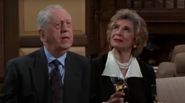 Jack Sydow and Rosemary Murphy in Frasier