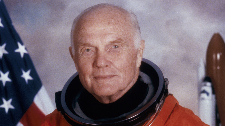 John Glenn in his official NASA photo