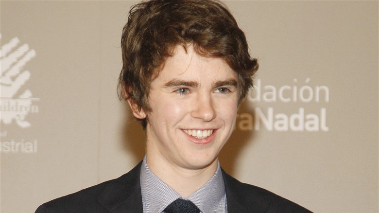 Freddie Highmore red carpet