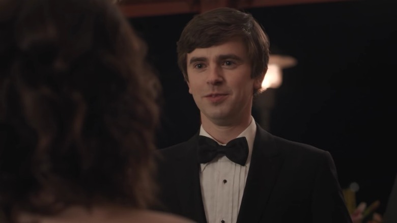 Freddie Highmore wedding scene The Good Doctor