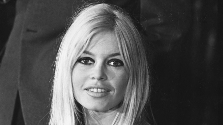 Brigitte Bardot's dark eyes