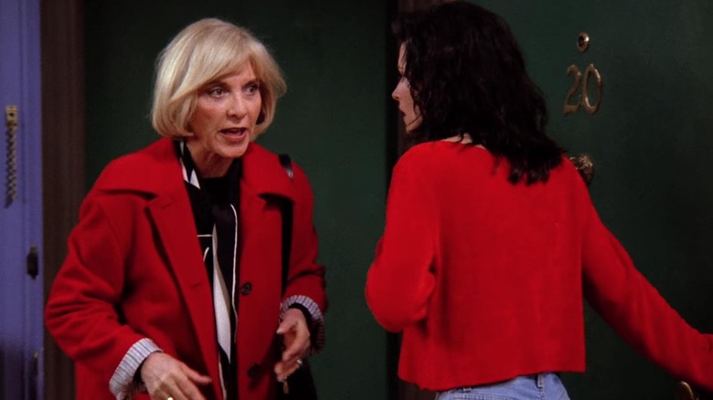 Beverly Garland and Courtney Cox on Friends