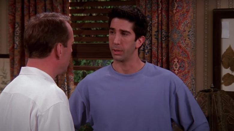 David Schwimmer as Ross in "Friends"