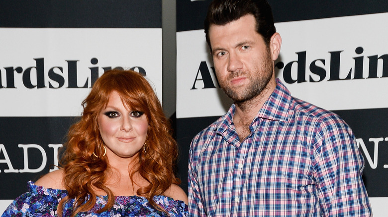 Billy Eichner and Julie Klausner at the Deadline screening of "Difficult People"