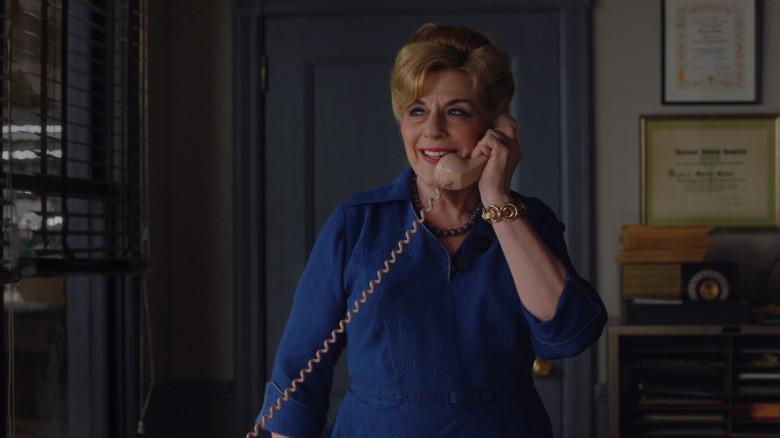 Caroline Aaron on the phone in "The Marvelous Mrs. Maisel"