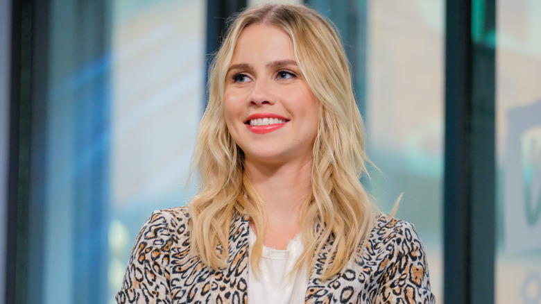 Claire Holt smiling