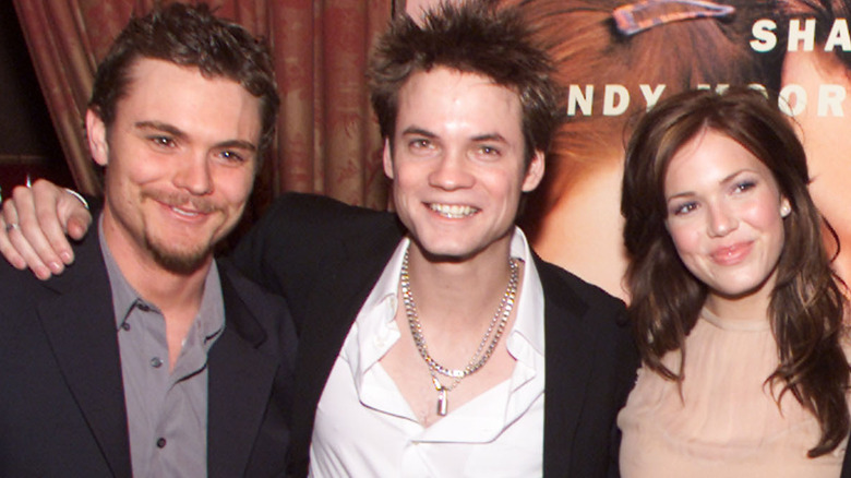 Promoting A Walk to Remember with Shane West and Mandy Moore