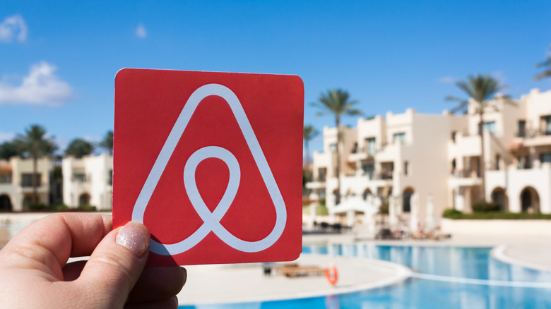 Airbnb rental sign