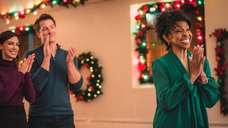 Jessica Lowndes, Paul Greene, and Gladys Knight