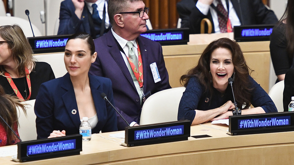 Wonder Women Gadot and Carter