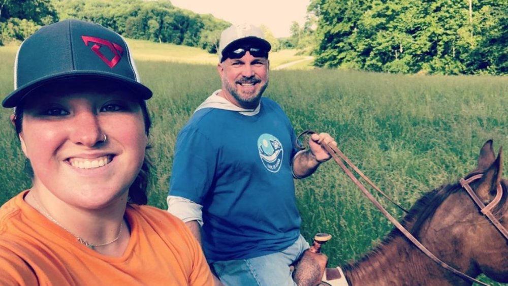 Garth Brooks and daughter Allie