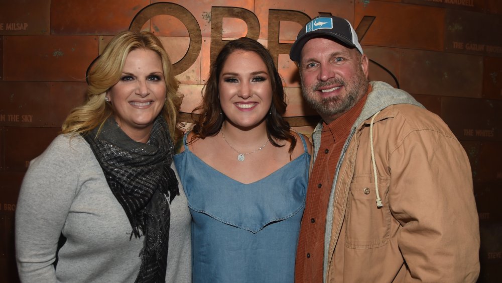 Garth Brooks, his daughter, and Trisha Yearwood