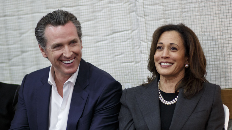 Gavin Newsom & Kamala Harris