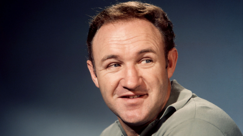 Young Gene Hackman posing