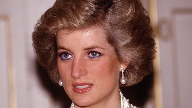 Princess Diana posing