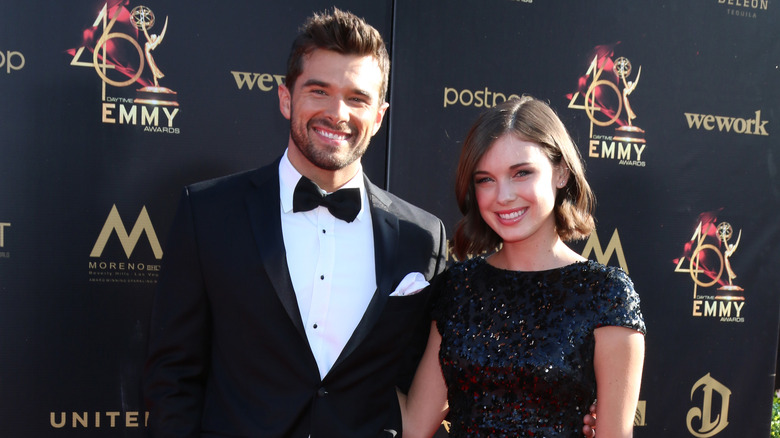 MacMullen and Swickard on the red carpet