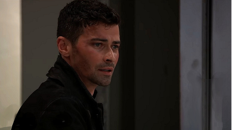 General Hospital's Griffin looking concerned