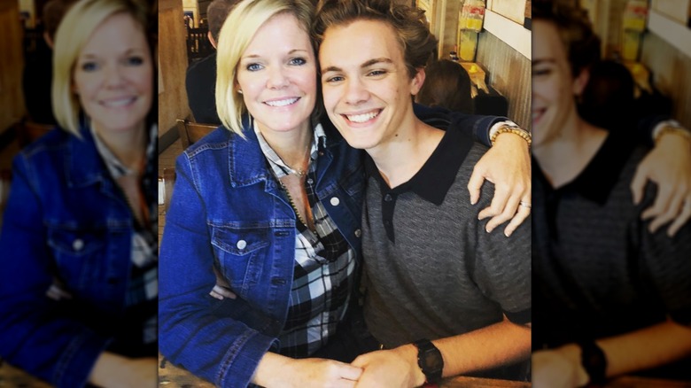 Maura West and son Joe