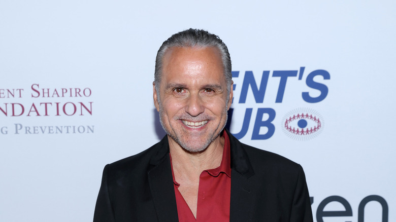 Maurice Benard smiling